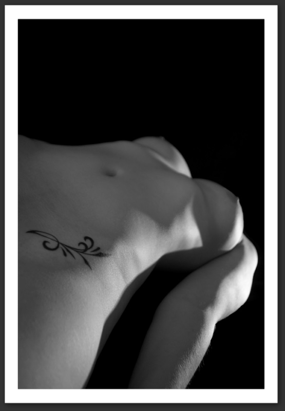 photo nu artistique noir blanc