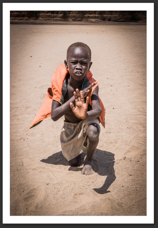 Portrait enfant Kakuma Turkana Kenya UNHCR Refugee Camp